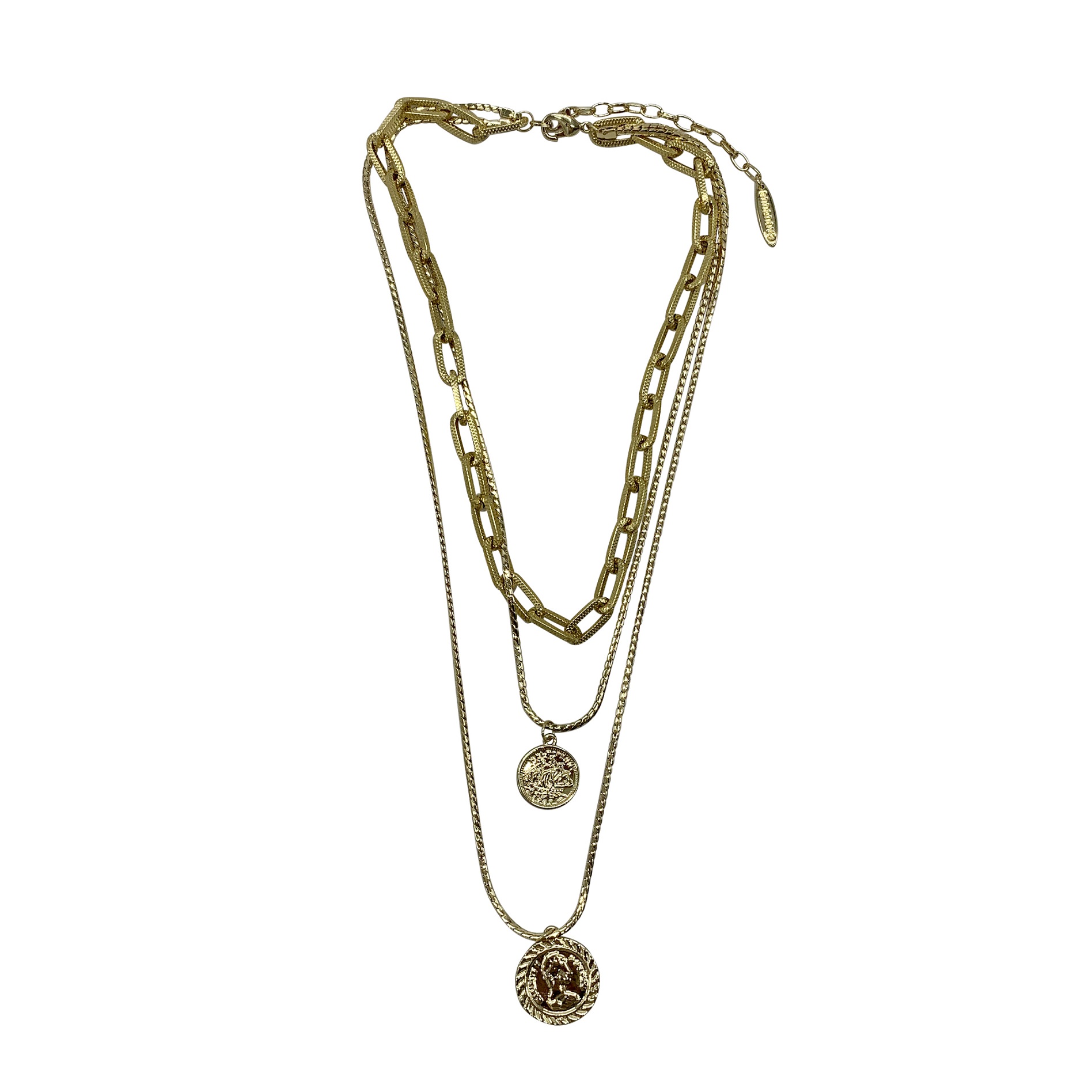 Multi-Strand Coin Necklace • Kindred Boutique