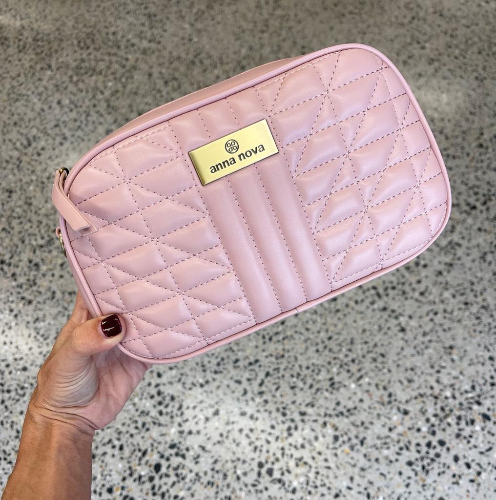 Madeline Cross Body Bag-Light Pink • Kindred Boutique